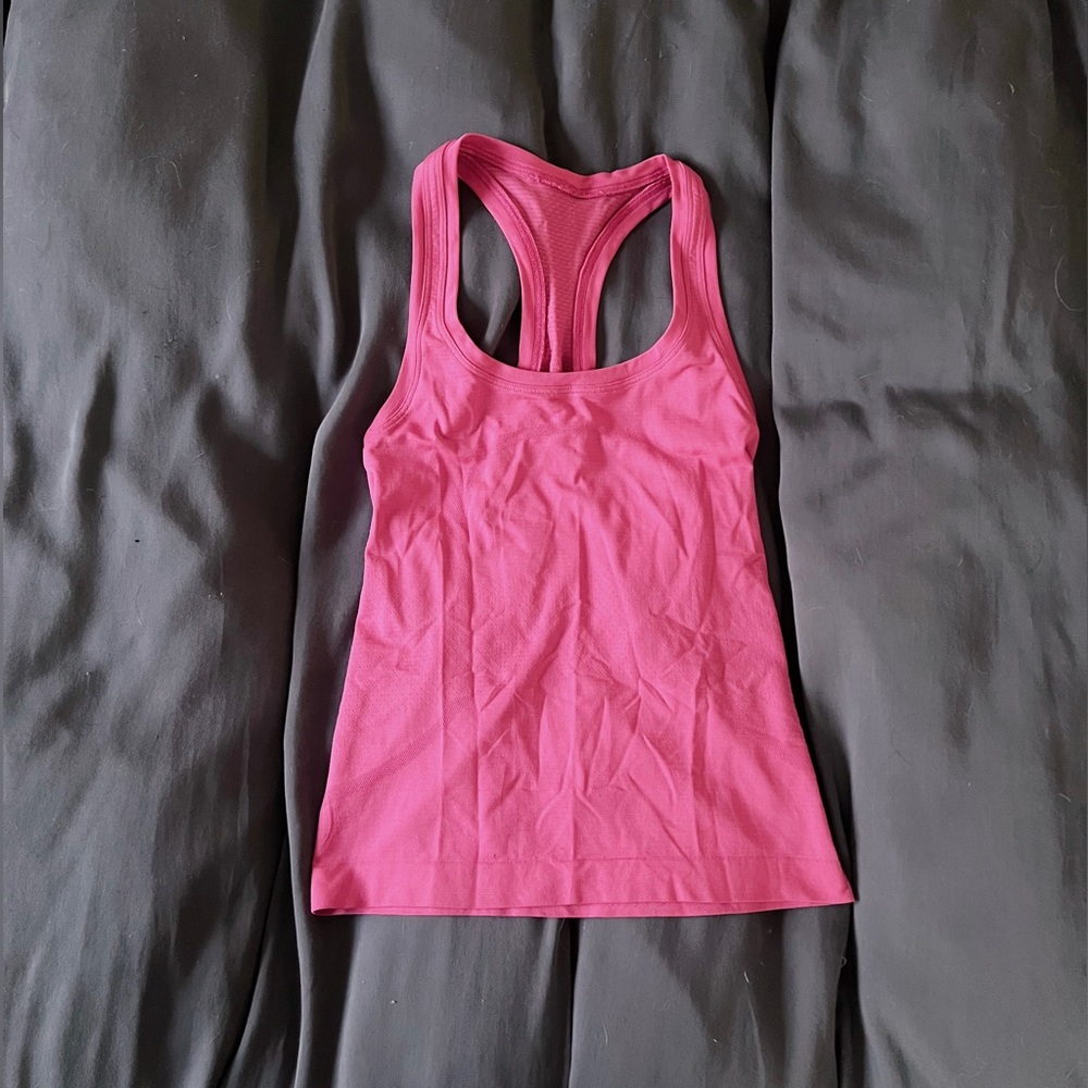 lululemon sonic pink racer back